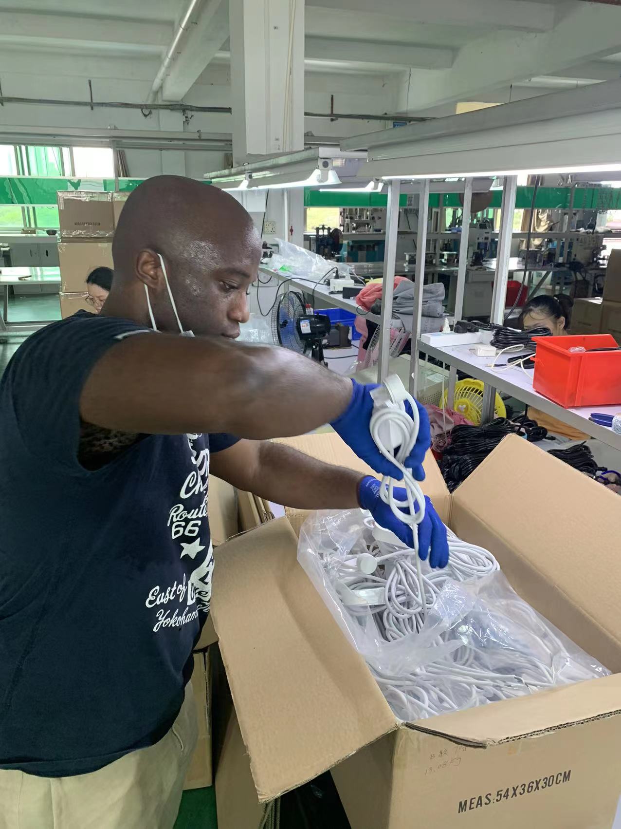 Quality inspection in progress